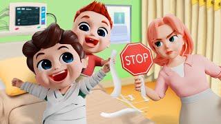 Don't Be Naughty at Hospital - Educational Videos + More Bibiberry Nursery Rhymes & Kids Songs