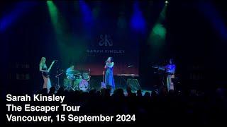 Sarah Kinsley live - The Escaper Tour full - Hollywood theatre - 15 September, 2024 - Vancouver, BC,