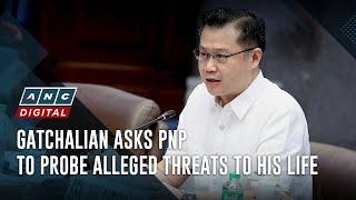 Gatchalian asks PNP to probe alleged threats to his life | ANC