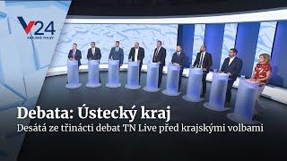 Předvolební debata: Ústecký kraj | Krajské volby 2024