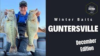 Top Winter Baits for Bass Fishing on Lake Guntersville - December Edition