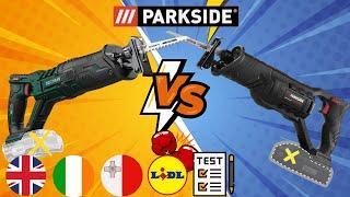 CORDLESS SABRE SAW 20 V Parkside PSSAP 20 li D5 vs PSSA 20-Li B2 ENGLISH IRISH MALTESE  LIDL