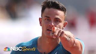 NFL-bound Devon Allen upsets Grant Holloway with 3rd fastest time in history - NYC 110m hurdles