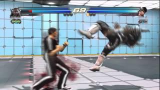 Tekken Tag Tournament 2 (Paul/law) vs (King/Armor) Online Pair Play