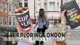 Tiramisu Coffee  + London's best Book Shop  | Exploring London #1