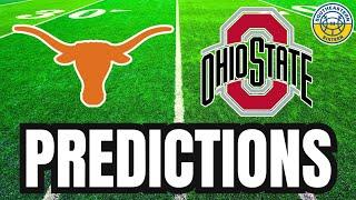 Texas vs. Ohio State PREDICTIONS | College Football 2024 | Cotton Bowl