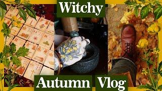 Witchy Autumn Vlog: Deity communication, divination, fleamarket, nature