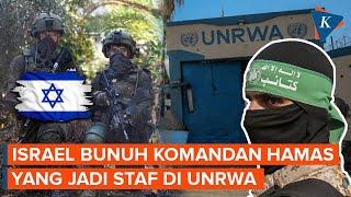 Israel Bunuh Komandan Hamas yang Jadi Staf UNRWA, Diduga Terlibat Serangan 7 Oktober