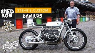 Steve's BMW R75 shed-built custom cafe racer - Bike Shed Show 2019