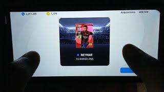 Packed Iconic Neymar In Subscribers Account  Pes 2021 Mobile!!- Handcam