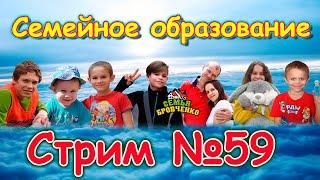 Стрим №59. Семейное образование. СО. Ответы на вопросы. (12.24г.) Семья Бровченко.