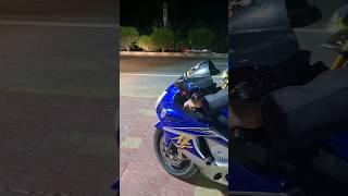 HAYABUSA . SUZUKI HAYABUSA . SUZUKI HAYABUSA EXHAUST SOUND . SUPER BIKE EXHAUST SOUND #shorts #short