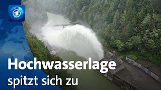 Hochwasserlage in Europa spitzt sich zu