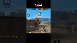 Tung Tung Sahur #1vs4 #trending #freefire