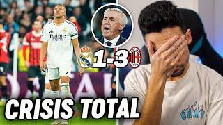 REAL MADRID 1-3 AC MILÁN | ¡CRISIS TOTAL! | ByDiegoX10