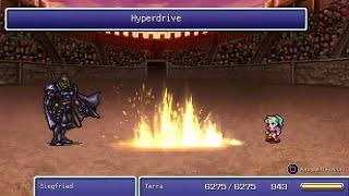 Unlock and beat Seigfried in the Final Fantasy VI coliseum