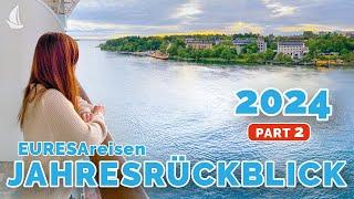 Kreuzfahrt Jahresrückblick 2024 - AIDA, Mein Schiff & Büroleben | Teil 2