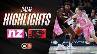 New Zealand Breakers vs. Perth Wildcats - Game Highlights - Round 15, NBL25