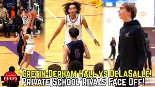 Cretin-Derham Hall And DeLaSalle GO AT IT In Rivalry Game Matchup!