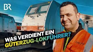 Gutes Gehalt bei privater Bahn: Das verdient ein Lokführer im Güterverkehr I Lohnt sich das I BR