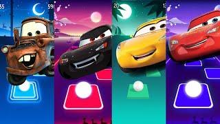 Evil Lightning McQueen  Cruz Ramirez  Cars 3 Mater - Tiles Hop EDM RushWho Is Best?