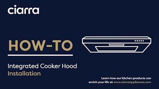 Integrated Cooker Hood CBCS6903 Installation Guide//How-to