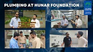 Plumbing at Hunar Foundation