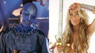 Virginia Hey in Farscape 1999 vs Now in 2024