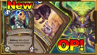 Kiri IS GOOD! New Big Druid Deck Wins All Games! Makes Shaman Feel Sorry! Darkmoon | Hearthstone