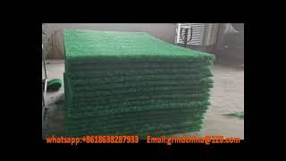 Scrubbing Pad Making Machine, Scouring pad production equipment