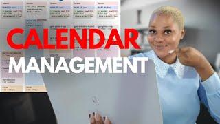 How I Manage My Calendar - Google Calendar Management