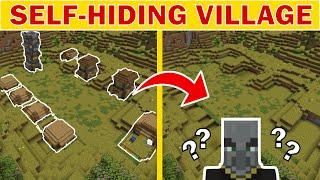 I built a self-hiding SECRET VILLAGE - here’s how