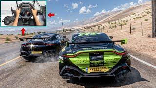 Aston Martin Vantage - Forza Horizon 5 - Realistic Driving | Logitech G29 Gameplay