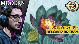 100% INVINCIBLE Belcher Brew?! | Mono U Belcher | Modern | MTGO