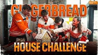 EXTREME Gingerbread House Competition With The College Baseball National Champions!