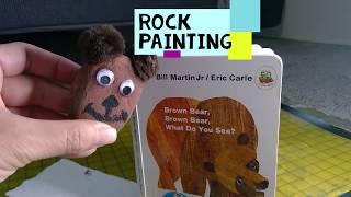 Rock painting with Children