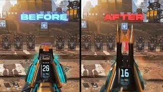 Flatline Ironsight BEFORE vs AFTER nerf