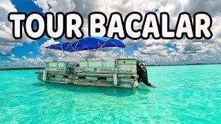 ️ TOUR BARATO POR LA LAGUNA DE BACALAR  | Que incluye, Precios 