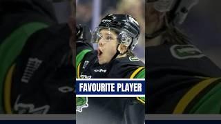 Easton Cowan's Favourite NHL Player? Mitch Marner! #shorts