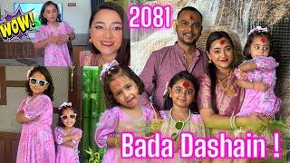 Dashain 2081 with Aarohi and Suhana || Family || RUSH | Dashain Memories || AARSU FAMILY || DASHAIN