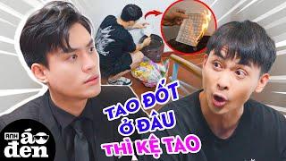 Dại Dột Đốt VÀNG MÃ Trong Chung Cư Còn Gân Cổ Cãi Và Cái Kết ĐEN THUI !!! - Anh Áo Đen 556