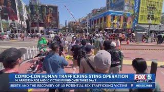 14 arrested in human trafficking sting at San Diego Comic-Con