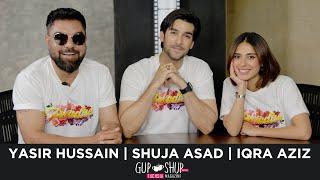 Iqra Aziz , Shuja Asad & Yasir Hussain On Upcoming Drama "Paradise" | Gup Shup with FUCHSIA