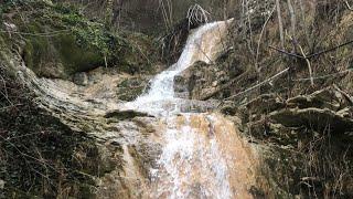 Геленджик, Широкая щель водопад ,,Хвост дрозда,,  7 января 2025 г.