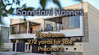 New 272 yards Villa for sale in Precinct 1 Bahria Town Karachi, Pakistan.