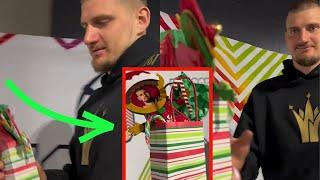 Nikola Jokic got SUPER EXCITED about his CHRISTMAS GIFT before Suns vs Nuggets game