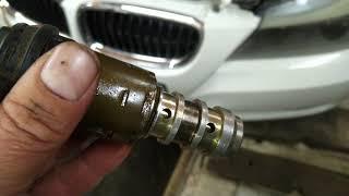 Клапана VANOS BMW N46/N42. Промывка, косвенная дефектов