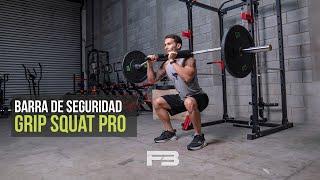  Te presentamos la Barra de Seguridad Grip Squat Pro de FITBARZ  / Fitbarz