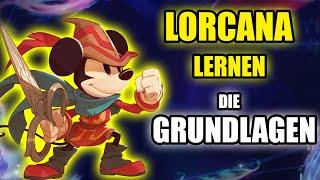 Disney Lorcana spielen lernen für Anfänger! Die Grundlagen