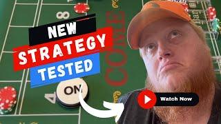 New craps strategy and live roll Large bankroll potential. Is this better than the 135 across #craps